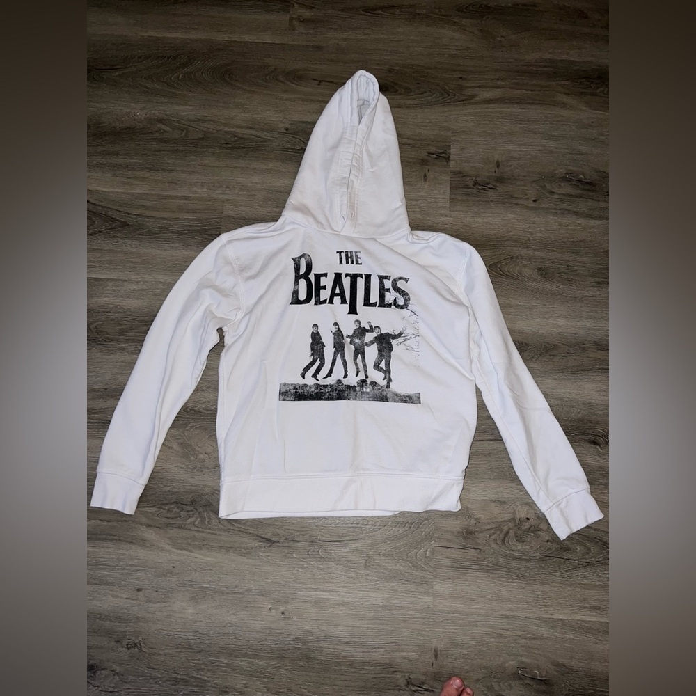 The Beatles - White Hoodie